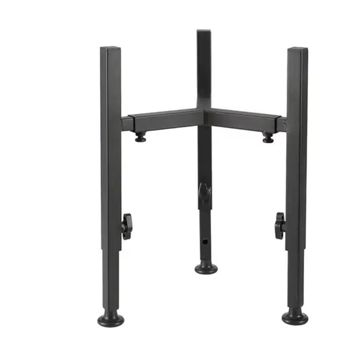 Support de gamelle pour chien en fer forgé, hauteur réglable, pour gamelles simples ou doubles, suré