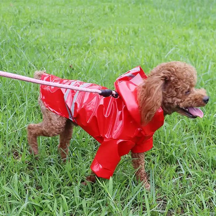 Manteau imperméable réfléchissant pour chien, imperméable, résistant à la neige, pour petits chiots 