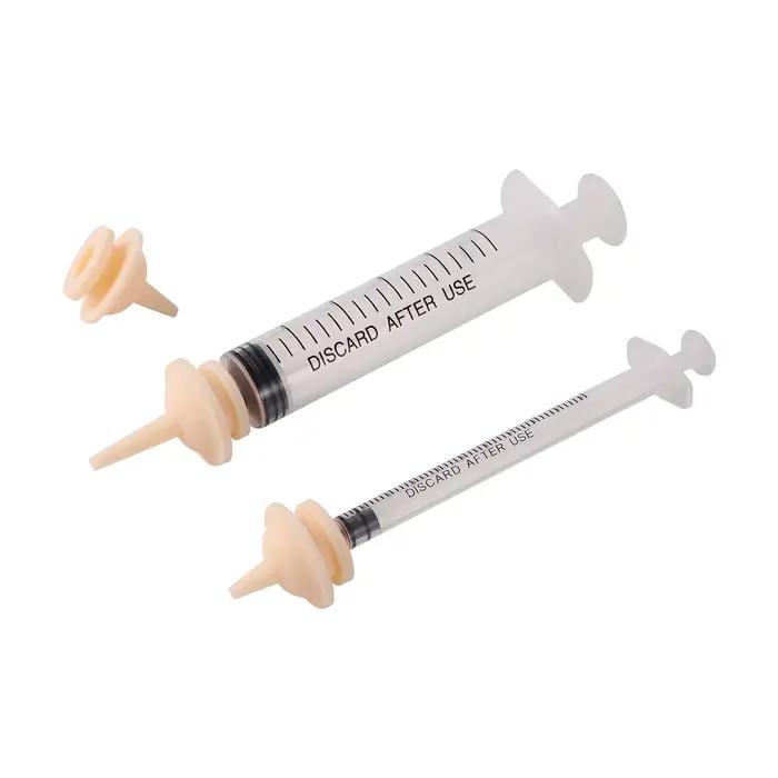 1 ensemble de sucette d'alimentation pour chaton, seringue de sucette en Silicone pour chiot, chaton