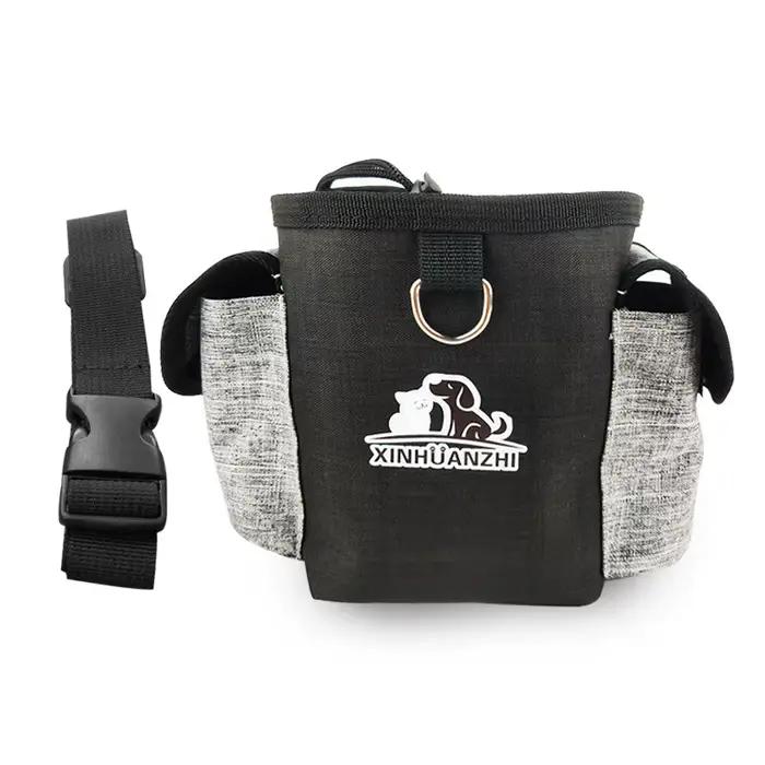 Sac à crottes en tissu imperméable pour chien, poudre anxieuse, transporte facilement des croquettes