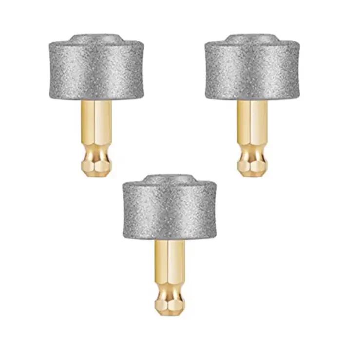 3/5 pièces chiens électrique polisseuse à ongles roue remplacement tête de meulage broyeur à ongles 