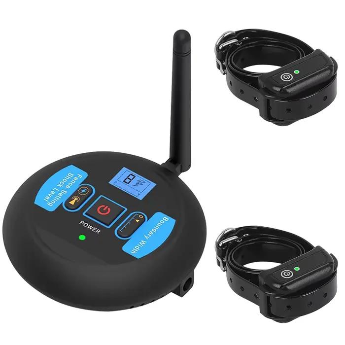 Clôture pour chien sans fil, clôture électrique pour collier de chien, système de confinement pour a