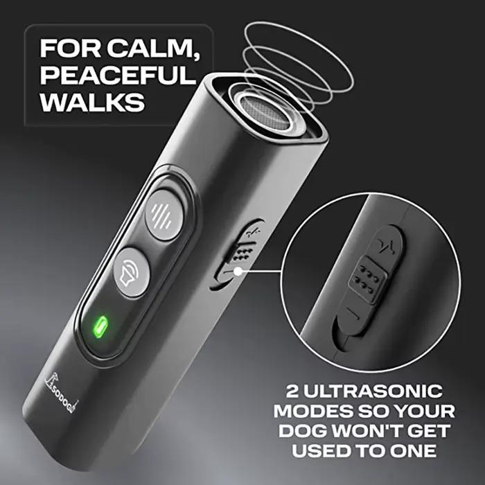 ABQP répulsif ultrasonique pour chiens de compagnie Anti-aboiement arrêter des aboiements dispositif