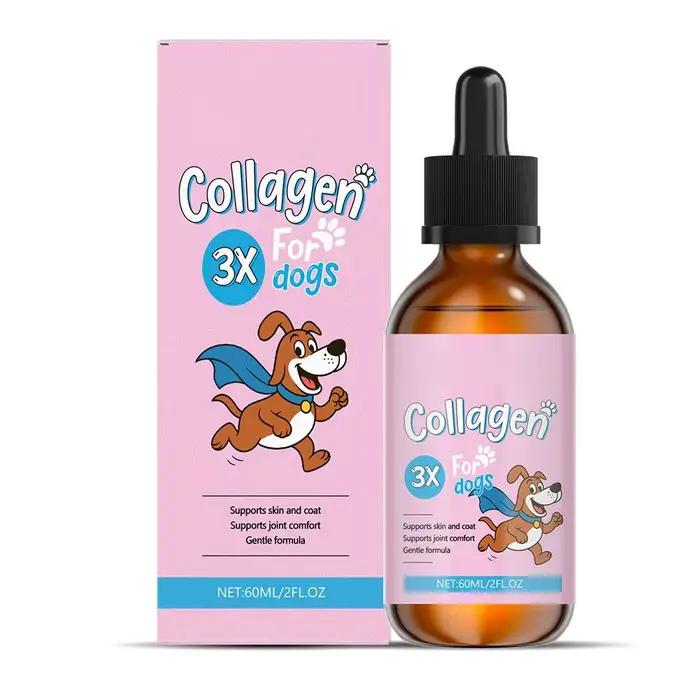 3/2/1 pièces Nourriture de base à base de collagène pour chien et animal de compagnie Combinée avec 
