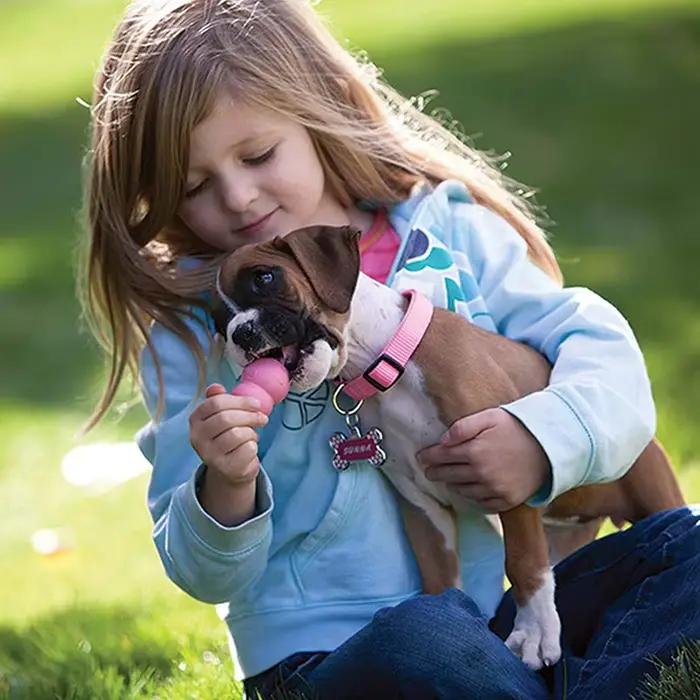 KONG – jouet à mâcher classique en caoutchouc naturel pour chien, avec votre choix de friandises pou