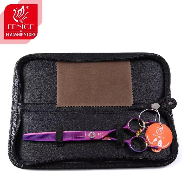 Fenice professionnel JP440C acier 7.0 pouces ciseaux de toilettage pour chien pour chien coupe cisea