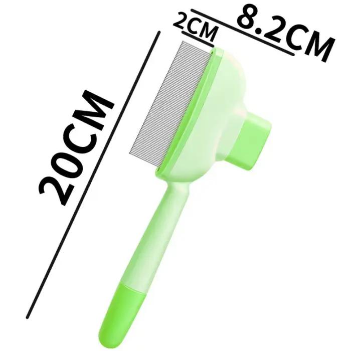 Peigne pour chien, épilateur pour animaux de compagnie, brosse à un bouton pour chiens, brosse auton