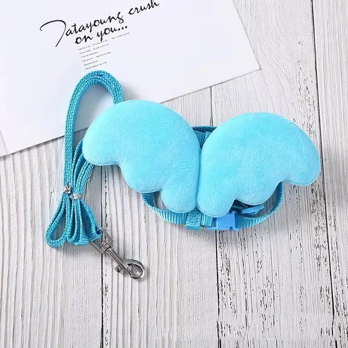 Laisse de canard à ailes mignonnes, harnais de sécurité pour chiot, chien, chaton, corde de remorqua