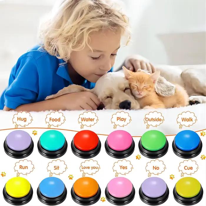 Jouets amusants et enregistrables pour animaux de compagnie, démarrage parlant de voyage pour animau