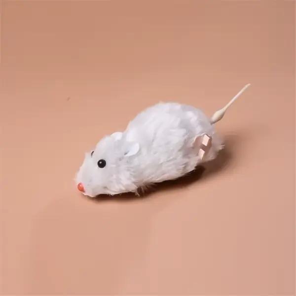 1 pièces drôle réaliste en peluche souris course Rat jouet pour chats chiens animaux enfants couleur