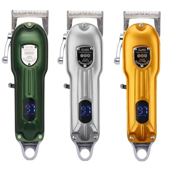 Tondeuse professionnelle pour chien, tout en métal, Rechargeable, pour animaux de compagnie, rasoir 