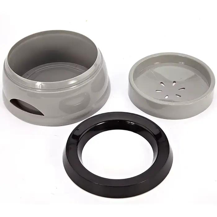 Bols flottants pour chiens de compagnie, bouche non mouillante, bol pour chat, sans déversement, distributeur d'eau potable, bol Portable en plastique pour chien, accessoires de Support
