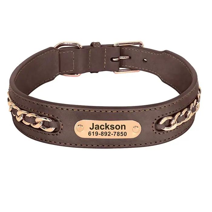 Collier de chien personnalisé