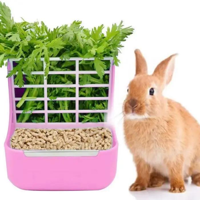 Cage accessoires support d'alimentation pour animaux de compagnie cochon d'inde petits