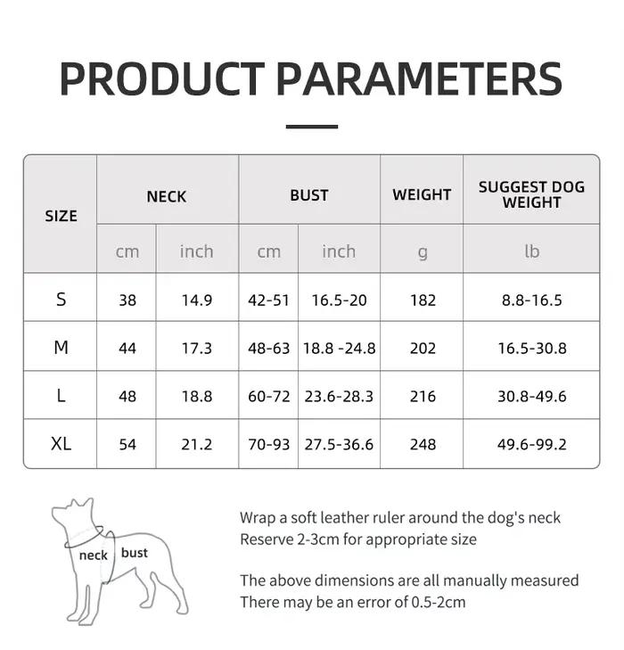 Harnais pour chien, harnais sans traction