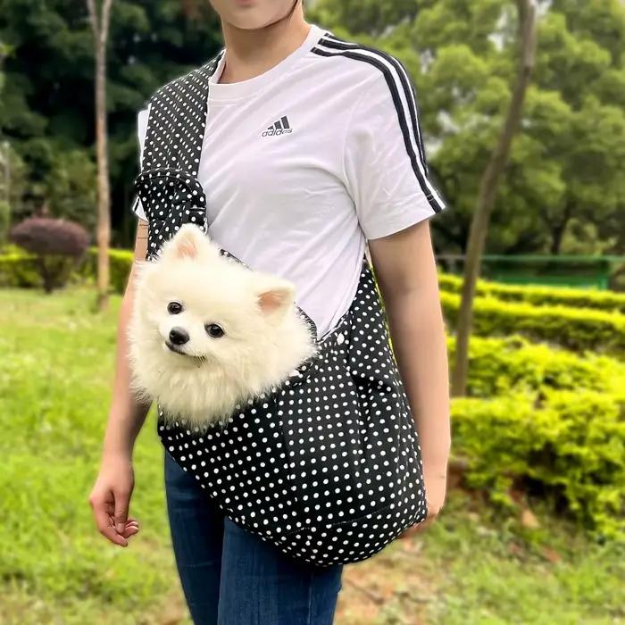 Sac de transport en toile pour petits chiens et chats