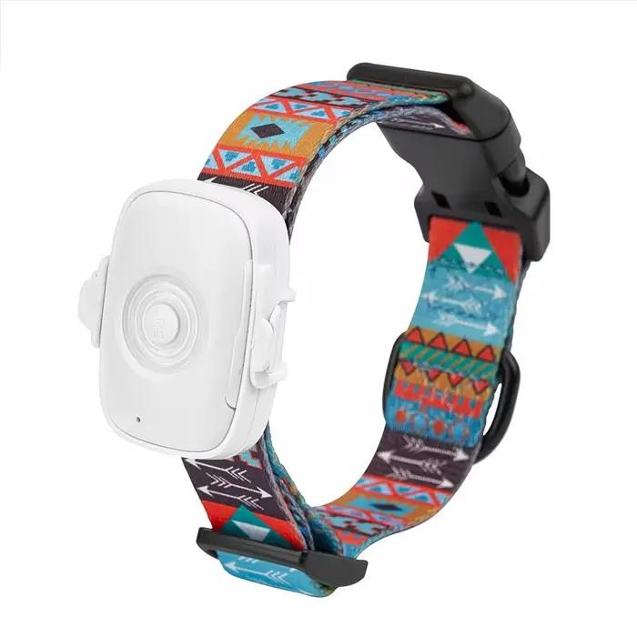 Collier GPS intelligent 4G pour chiens et chats, sans frais mensuels, sans abonnement, sans frais cachés, alarme anti-perte et géolocalisation