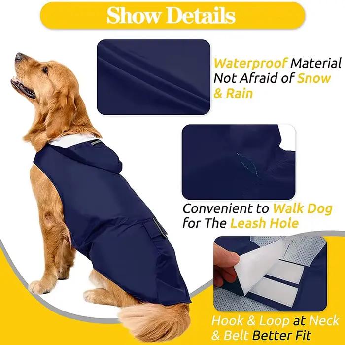 Manteau imperméable pour chien