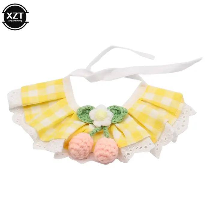 Collier en dentelle pour chien