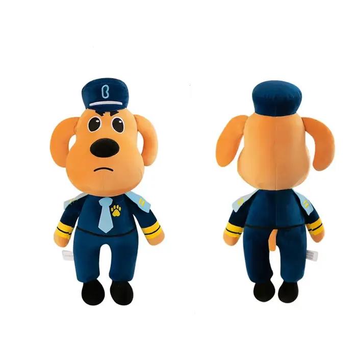 30 cm shérif Labrador chien en peluche poupée Anime sgent de sécurité