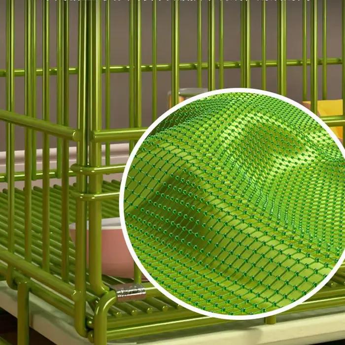 Cage à chien pliable en métal