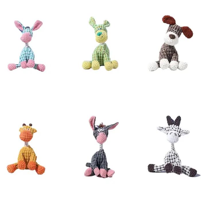 Jouet en peluche pour chiot de dessin animé