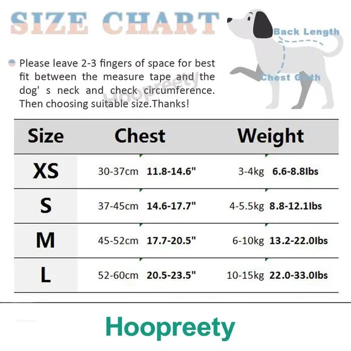 Harnais pour chiens de petite et moyenne taille