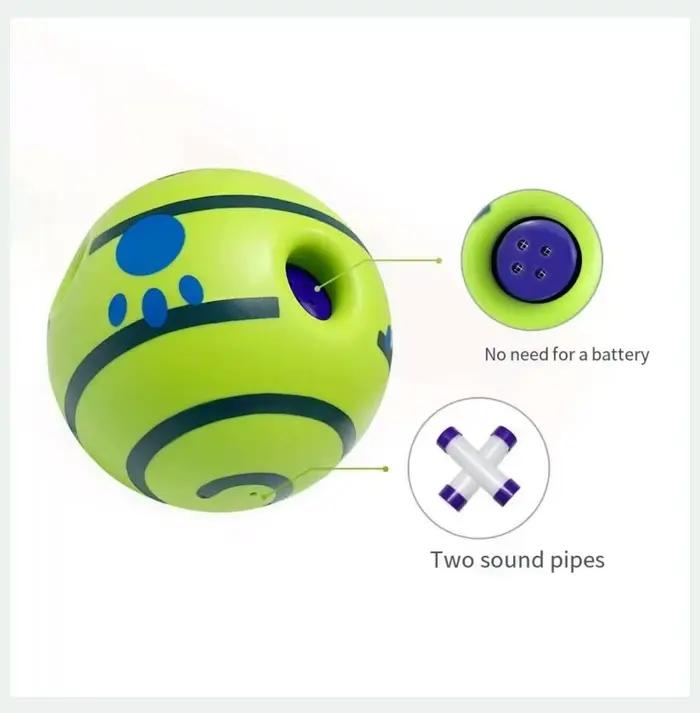 Jouet pour chien Wobble Wag Giggle Ball pour obtenir