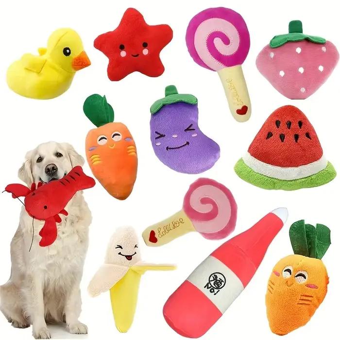 Ensemble de 7/10 pièces de jouets sonores pour chiots