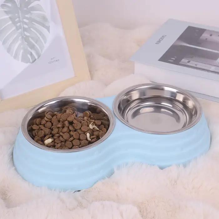 Bol pour animaux de compagnie en acier inoxydable