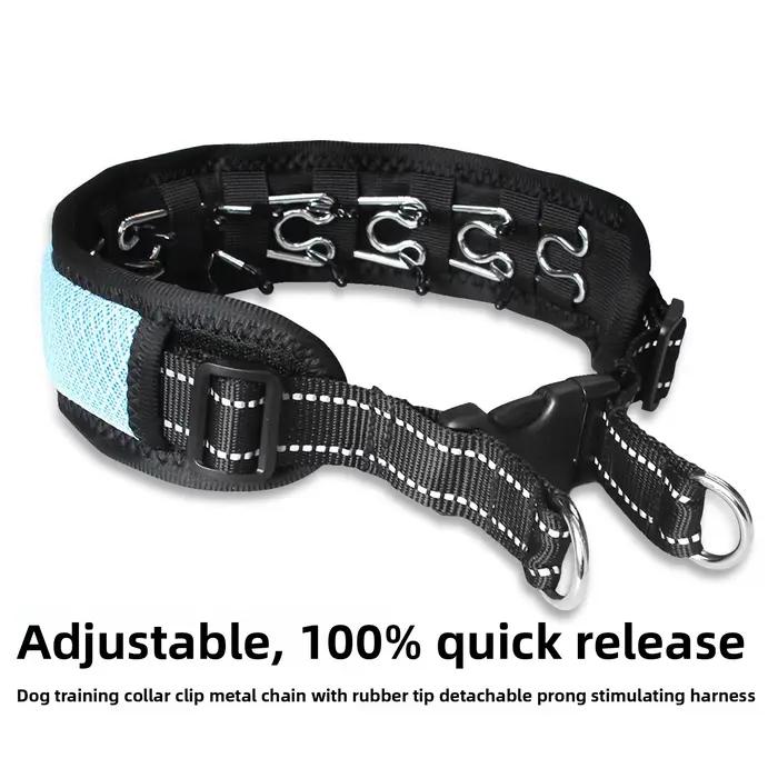 Collier d'entraînement anti-choc pour chien avec barbelures