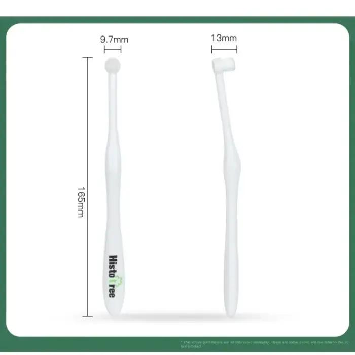 Brosse à dents à tête ronde pour chien