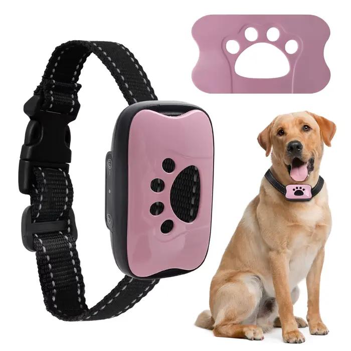 Nouveau dispositif Anti-aboiement chien de compagnie USB Rechargeable chiens collier d'entraînement ultrasons arrêter