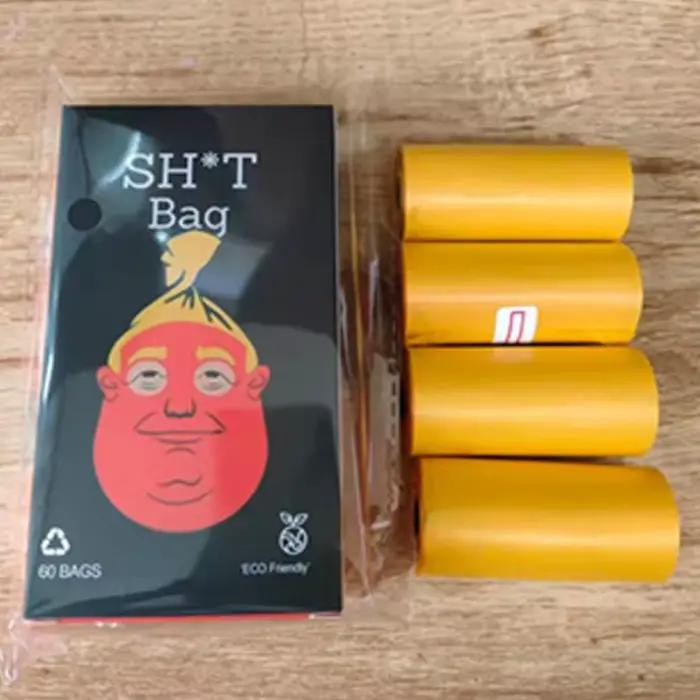 60 sachets pour excréments de chien - Design amusant et tendance