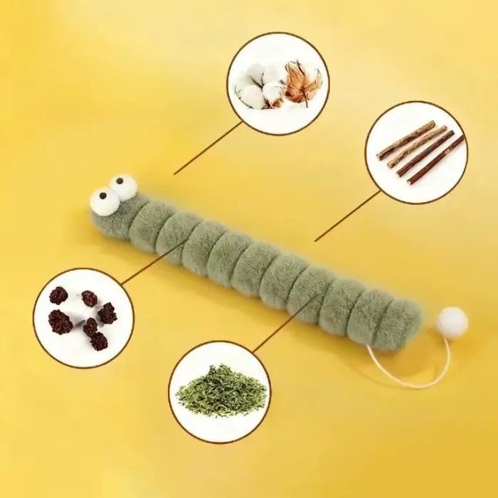 Jouet à mâcher en peluche pour chat