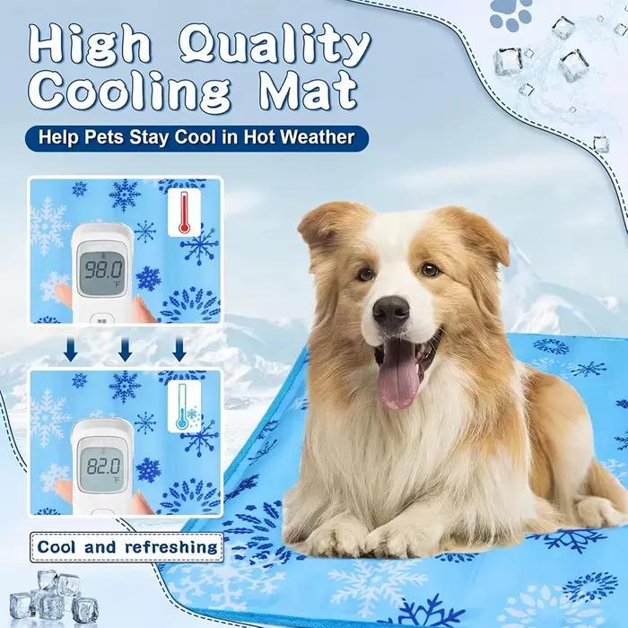 Tapis respirant rafraîchissant pour chien