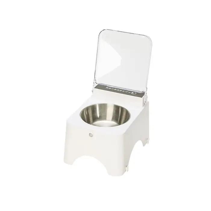 Gamelle Intelligente pour Chat et Chien avec Capteur Infrarouge et Couvercle Automatique Anti-Souris – Distributeur de Nourriture Intelligent