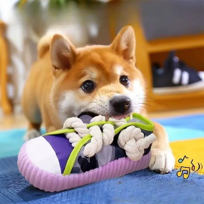 Jouet à grincement pour chien