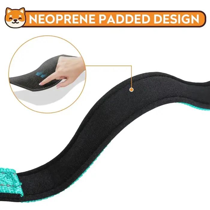 Collier pour chien réglable en néoprène doux rembourré