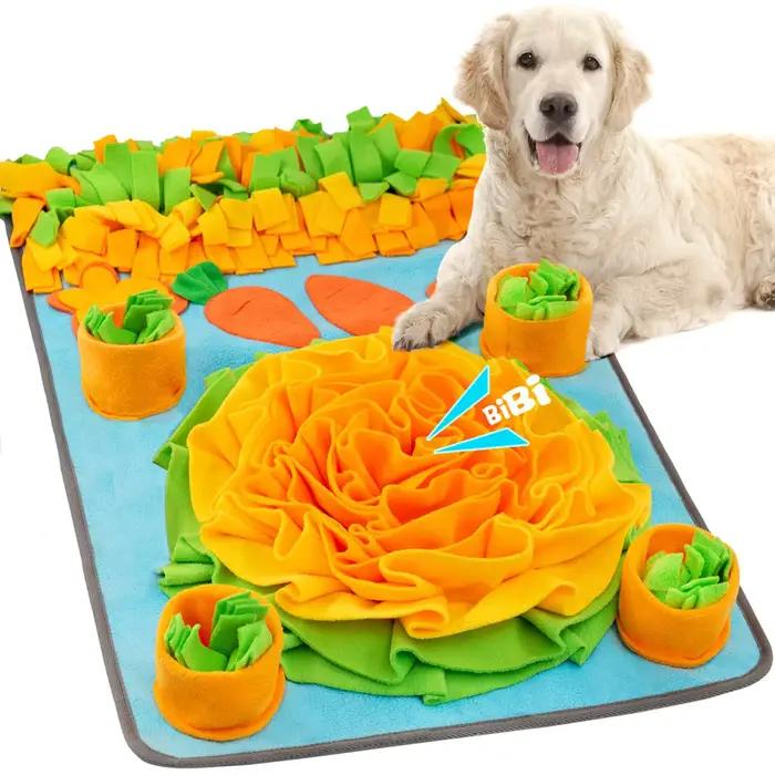 Puzzles pour chiens qui consomment de l'énergie, coussretours parfumé pour animaux de compagnie, on a trouvé que la nourriture peut être nettoyée, très durable