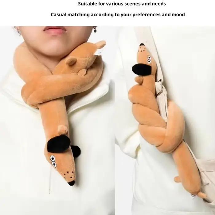 Peluche Teckel Longue et Moelleuse