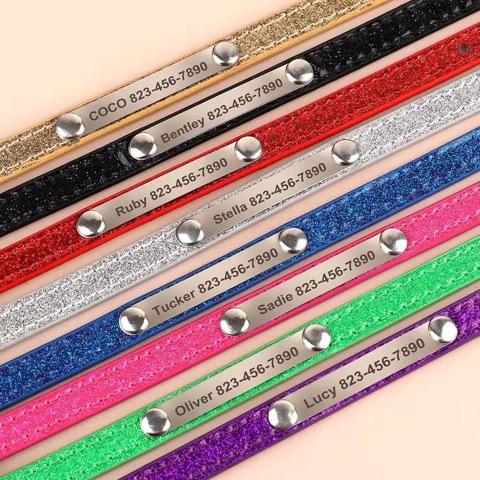 Collier pour chat personnalisé colliers