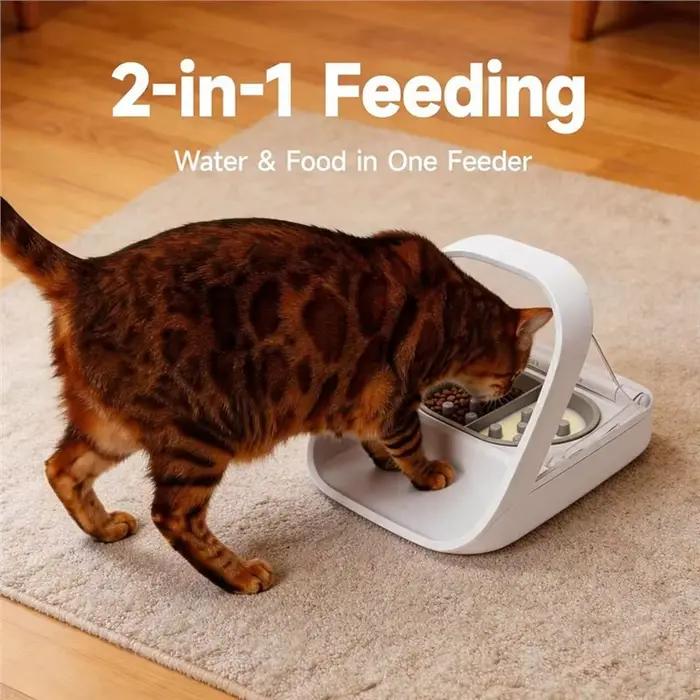BSEVB - Pour les mangeoires pour animaux de compagnie, favorise une digestion saine - Ensemble bol et tapis pour alimentation lente