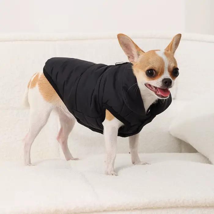 Imperméable à l'eau Chien Manteau D'hiver Polaire Vêtements Pour Petits Chiens Chats Épais Chiot Veste Pour Animaux De Compagnie Gilet Chihuahua Yorkshire Costume Salopette