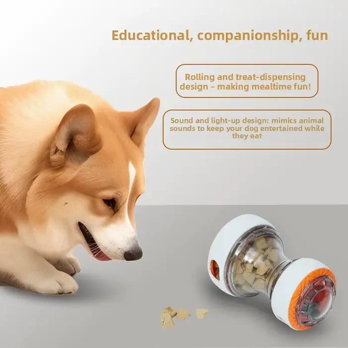 Jouet distributeur de friandises interactif pour chien