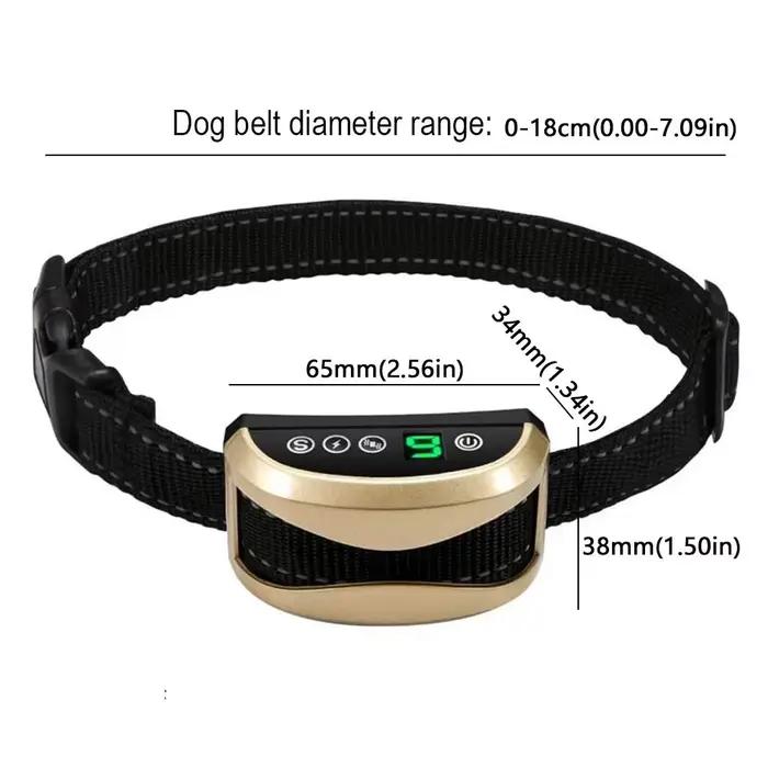 Collier anti-aboiement intelligent pour chien
