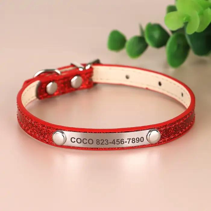 Collier pour chat personnalisé colliers