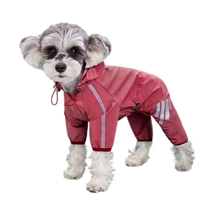 Imperméable Réfléchissant pour Chien – Vêtement de Pluie pour Animaux de Compagnie (Chihuahua