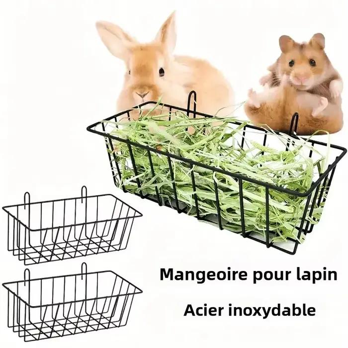 Panier à herbe pour lapins