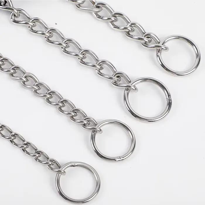 Collier pour chien en acier inoxydable